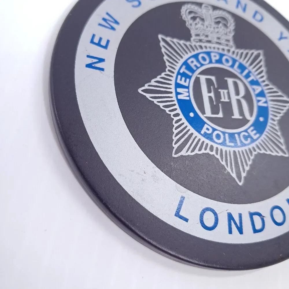 New Scotland Yard London Metropolitan Police Coaster ER II Bacchante Crafts